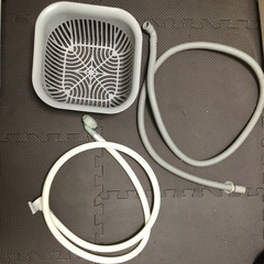 ラクア THANKO 水道いらずのタンク式食器洗い乾燥機  マットブラック＆ラクア用食洗機ラックの画像