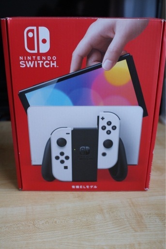 【美品】Nintendo Switch 有機ELモデル ホワイト ソフト付き