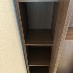 ニトリ　本棚　スライド式の画像