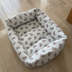 🐶ワンちゃん用ベッド(ほぼ未使用)をもらってください！の画像