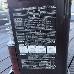 トヨトミ石油ストーブ  ポリ缶
の画像