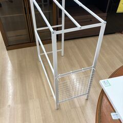 A-387★ジモティ割引あり★【リユースのサカイ野々市店】レンジ台 白 ステンレス※クリーニング済みの画像