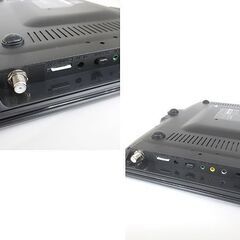 GREEN HOUSE 14型ワイド ポータブルDVDプレイヤー GH-PDV14BTG 充電式 折りたたみ式 地デジ/DVD グリーンハウス 札幌 北20条店の画像
