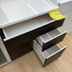 A-388★ジモティ割引あり★【リユースのサカイ野々市店】キッチンカウンター茶 ※クリーニング済みの画像