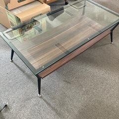 現状販売 特価 家具 インテリア 収納 新生活 引越し 工具 机 ガラステーブル　事務所 店舗 オフィス 中古 リサイクル  の画像
