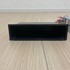 カーオーディオ（ケンウッド）　　　　　　車の物入れ付き の画像