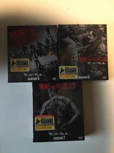 新品未使用 サンズオブアナーキーDVDフルコンプ