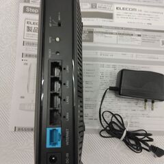 Wi-Fi ギガビットルーター（エレコム）WRC-X3200GST3-Bの画像