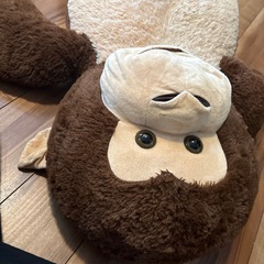 130センチゴリラぬいぐるみの画像