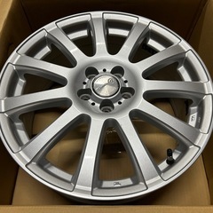 17×7Jホイール　PCD100 17インチホイール　5穴　プリウス　インプレッサ　カローラの画像