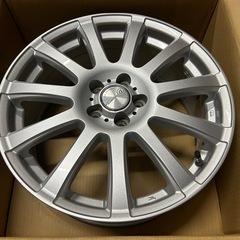 17×7Jホイール　PCD100 17インチホイール　5穴　プリウス　インプレッサ　カローラの画像