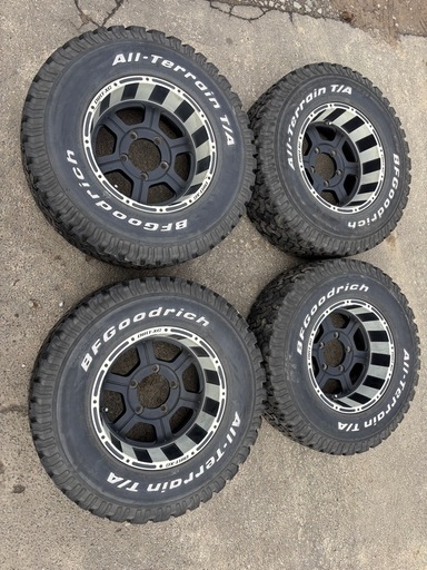 ジムニー　オールテレーンタイヤ　ホイール付き