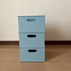 収納ケース2個セット 【引越しのため出品中】の画像