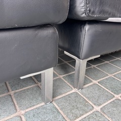 ★早い者勝ち★レザーソファー ４人掛け 160×85が２つの画像