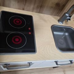 IKEA キッチン コンロの画像