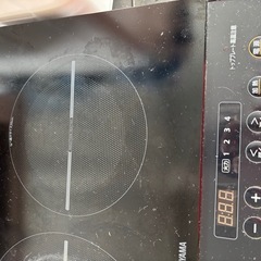 IHコンロ　2口　2020年製の画像