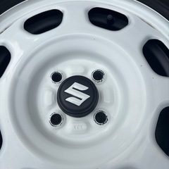 塗装済み　ハスラー　純正ホイールの画像