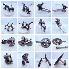 【❗️✨高級パーツセット✨❗️】🚴SHIMANO ULTEGRA コンポーネントセット ジャンク品 まとめ売りの画像
