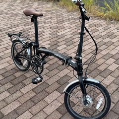 折りたたみ電動自転車の画像