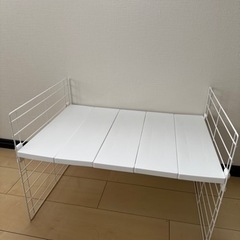 アイリスオーヤマ　シンク下伸縮棚　【1段】　の画像