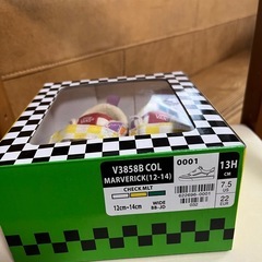 未使用　Vans ベビーシューズ13.5㎝の画像