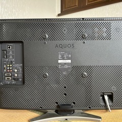 SHARP液晶テレビの画像