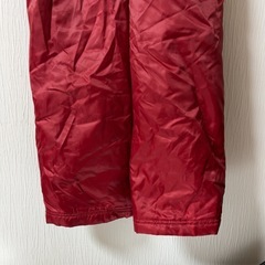 ウサハナ スキーウェア 赤 無地 シンプル 女の子 キッズ用 サンリオの画像