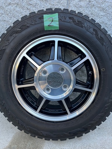 【売れました！】軽トラ用　ハヤシレーシング　ストリート12インチ4.00B &オープンカントリーR/T 145/80R12 4本セット