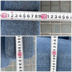 ★本体カバーも洗える★3人掛け ソファー 190×80 オットマン付きの画像