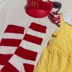 🌈 マクドナルド　コスプレ　店員さん　の画像