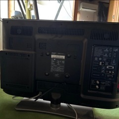25日深夜まで、26日午前中限定！DVD再生機能付きテレビの画像