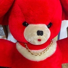 「引き取り者様決定済み」クマのぬいぐるみの画像