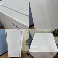 I538 🌈 Hisense 冷蔵庫 (130L) 2ドア  ⭐ 動作確認済 ⭐ クリーニング済の画像