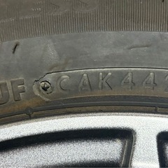 バリ溝極上品 155/65R13 ブリヂストンブリザックVRX2 タイヤホイールセット 2022年製造4本の画像