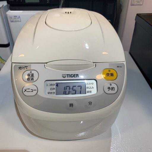 【ジモティー割】タイガー　2024年製　５合炊き　マイコン炊飯ジャー　（ID1493）