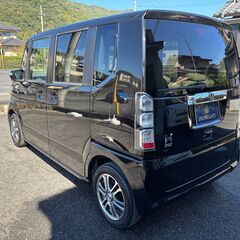 【総額コミコミ】広島発プライムゲート26年NBOX　GターボLパッケージ　車検令和9年4月27日　新車ワンオーナー　ターボ車　社外ナビ　地デジテレビ　両側パワースライドドア　ETC　下回り防錆施工　クルーズコントロール　シティブレーキアシスト　純正14インチアルミ　プライバシーガラス　スマートキー　タイミングチェーン　修復歴無し　ディーラー系オートオークション仕入　軽自動車　格安の画像