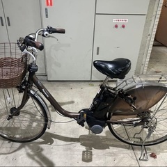 電動自転車 まだ走ります ジャンク品の画像