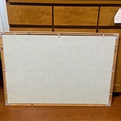 ペネロペの完成品パズルとウッドフレームの画像