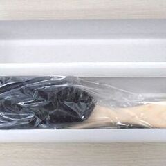 未使用保管品 洋服ブラシ 白木黒毛 長さ25㎝×高さ4㎝ 豚毛100％ 複数在庫あり まとめ買い大歓迎 ホテル 民泊 洋品店　西岡店の画像