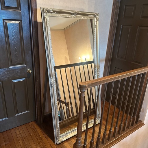 取引確定しました。全身鏡　美品！！アンティーク調ミラー