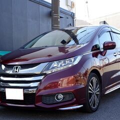 車検満タン オデッセイ アブソルートEX ホンダセンシング 衝突軽減ブレーキ レーダークルーズ ナビ フルセグTV Bluetooth フリップダウンモニター アラウンドビューモニター 両側パワスラ スマートキー ハーフレザーシート フルエアロ 18インチAW LEDライト ETC ドラレコ の画像