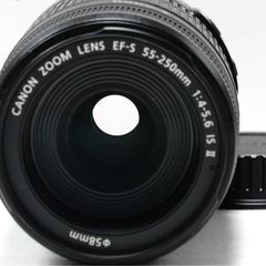 美品✨Canon EF 55-250mm F4-5.6 IS II ズームレンズの画像