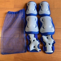 子供 青色蓄光プロテクター6点セット 5歳-10歳の画像