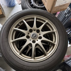16インチ 6.5J　クロススピード ホイール&タイヤ　4本の画像