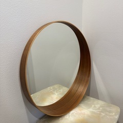 STOCKHOLM ストックホルム ミラー, オーク材突き板, 60 cmの画像