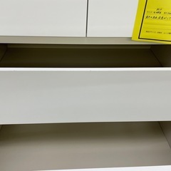 ☆ドリーム荒牧店☆ジモティー割引有☆5段チェスト　WHTの画像