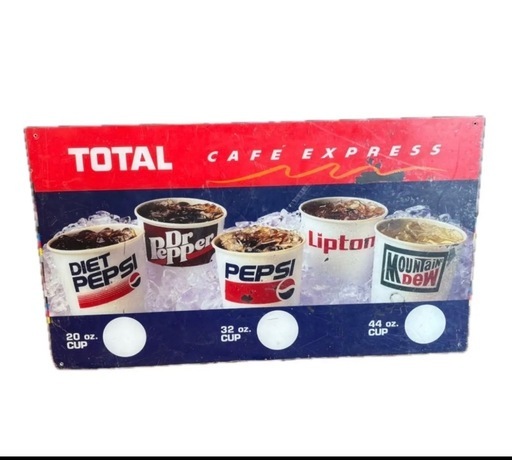 アメリカンファストフード大判ドリンクメニューサイン Amazon | アメリカン ダイナー ファストフード メニュー 看板 メタル