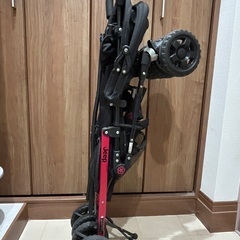 JEEP セカンドベビーカー　レッドの画像