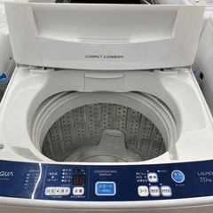 【6ヶ月保証付き！】AQUAの全自動洗濯機のご紹介です！！の画像