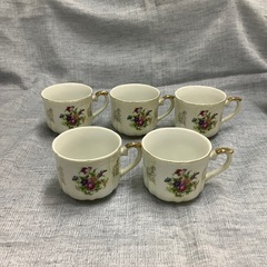 ティーポットとカップ&ソーサー５客セットの画像